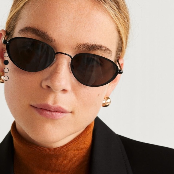 Mango Accessories - Metallic framed sunglasses